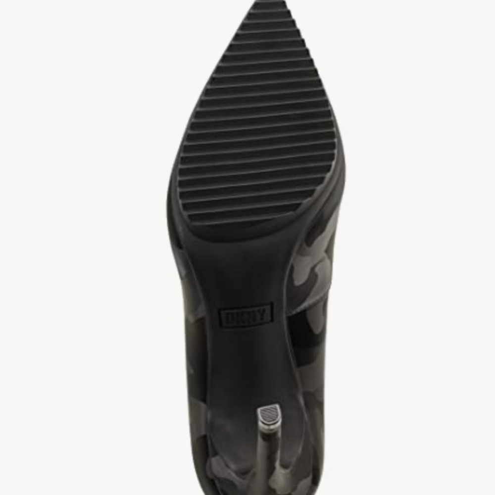 DKNY Black Camouflage Heels - Picture 5 of 8